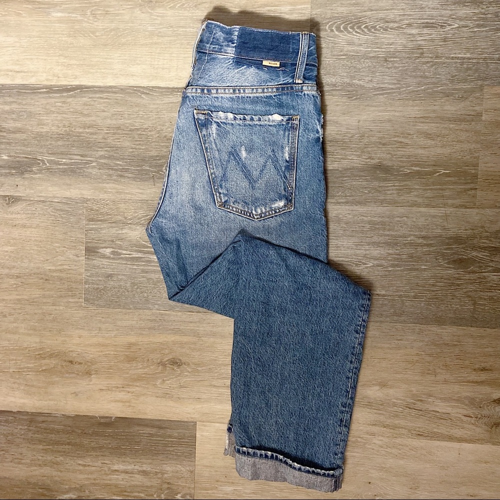 Mother Denim The High Waisted Hiker Hover in A Day in The Life of Daniel